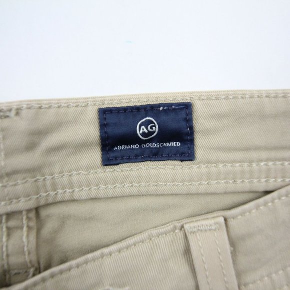 Adriano Goldschmied Womens The Matchbox Slim Straight Pants Cotton Blend Size 32 - Picture 7 of 11